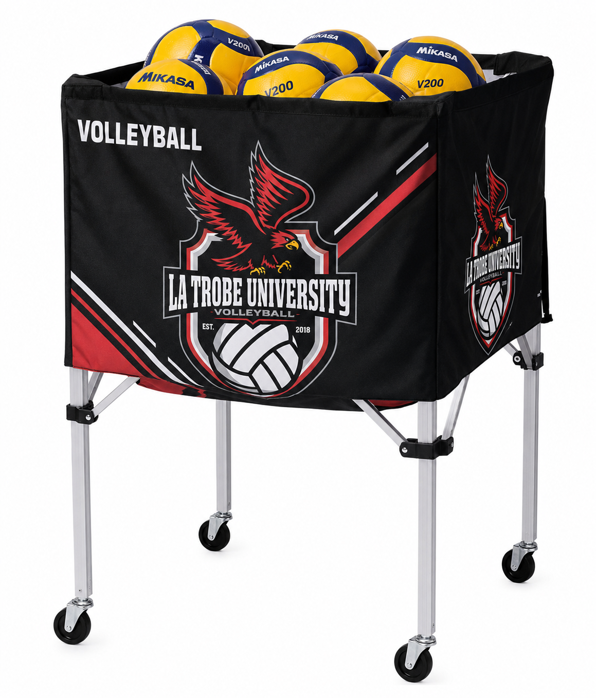 Volleyball Cart - Custom Club Design