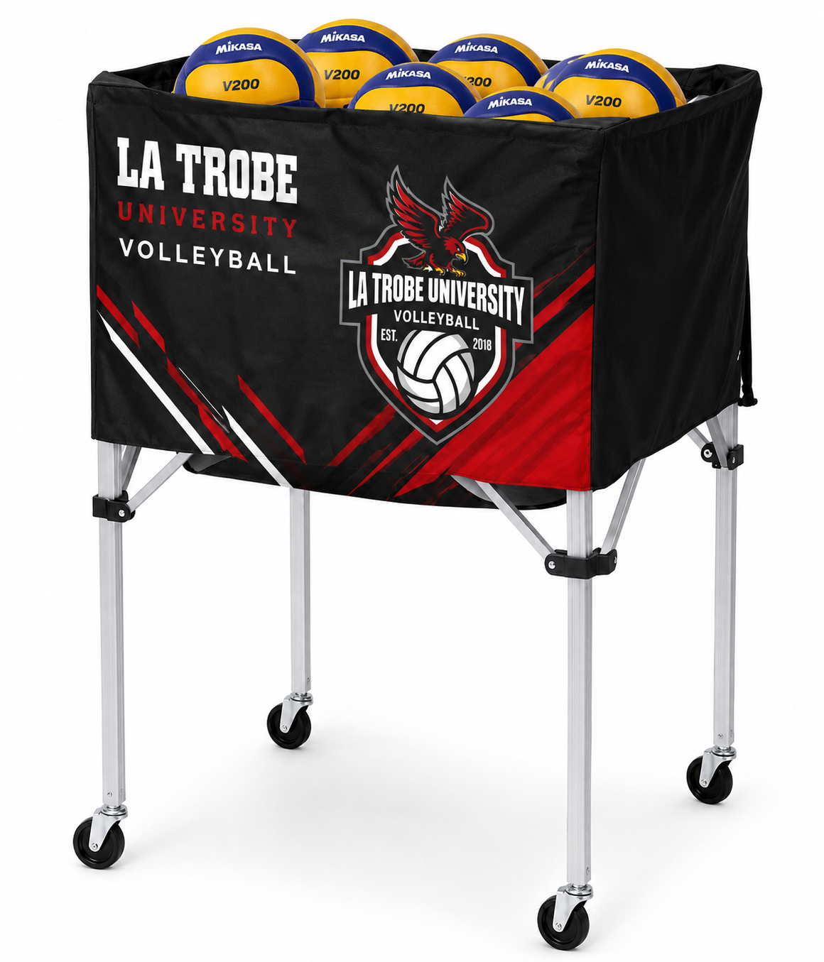 Volleyball Cart - Custom Club Design