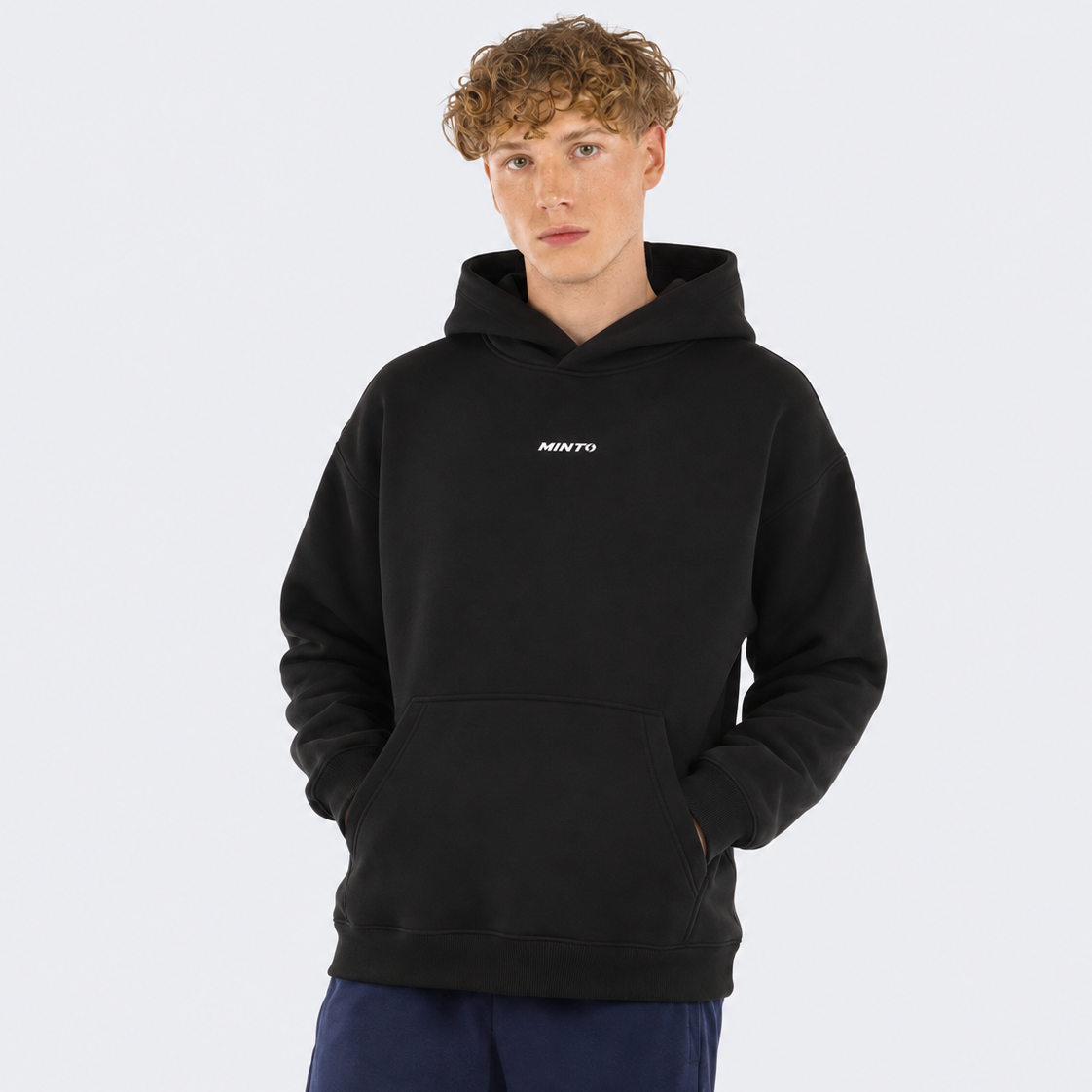 Unisex Oversized Hoodie - Black