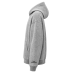 Unisex Full zipper Hoodie - Marble Grey