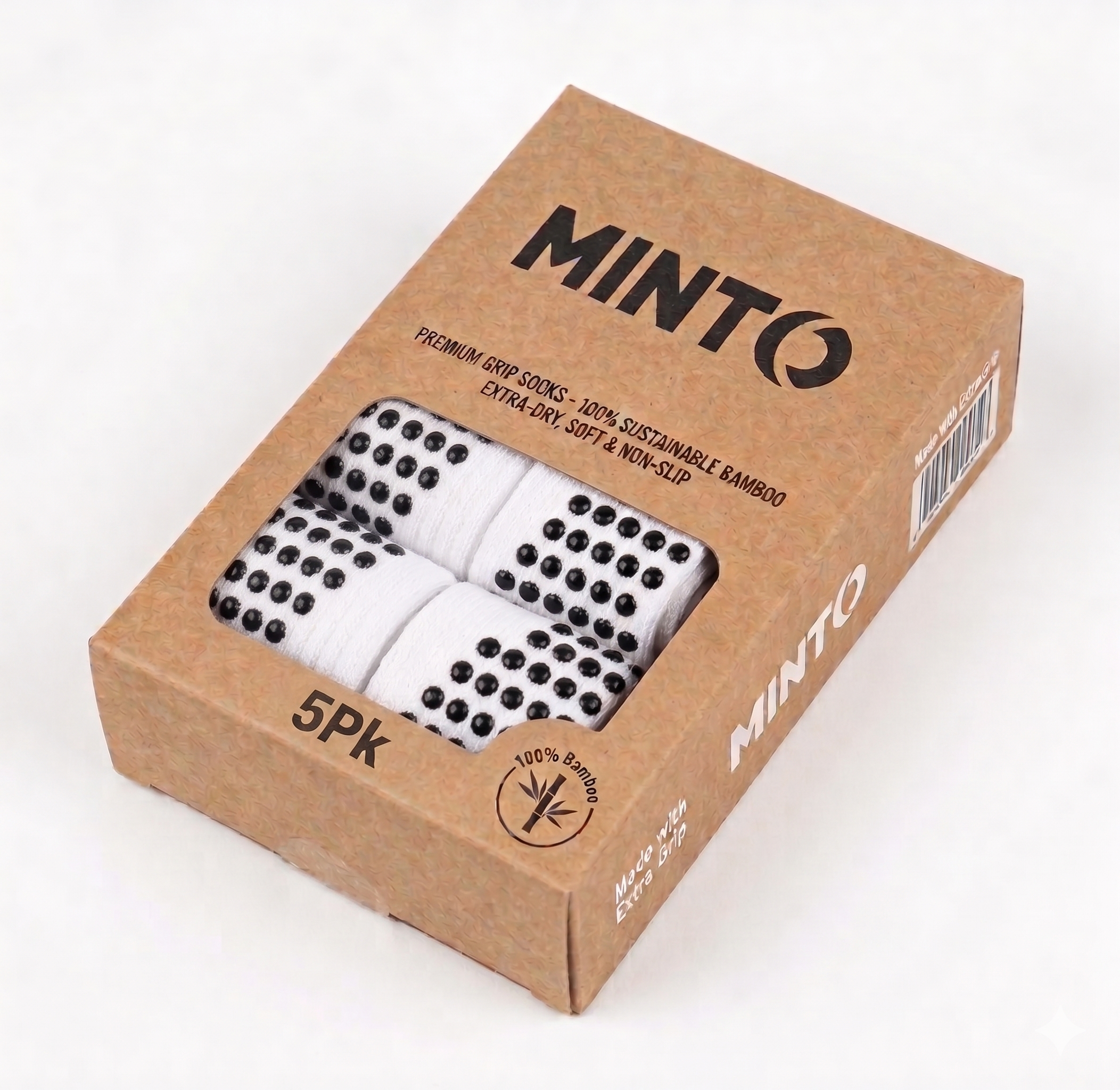 Ultra Comfy Bamboo Socks with Grip