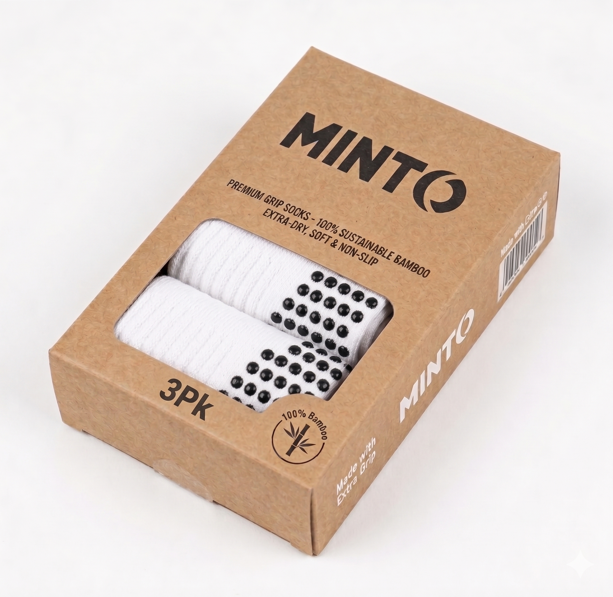 Ultra Comfy Bamboo Socks with Grip