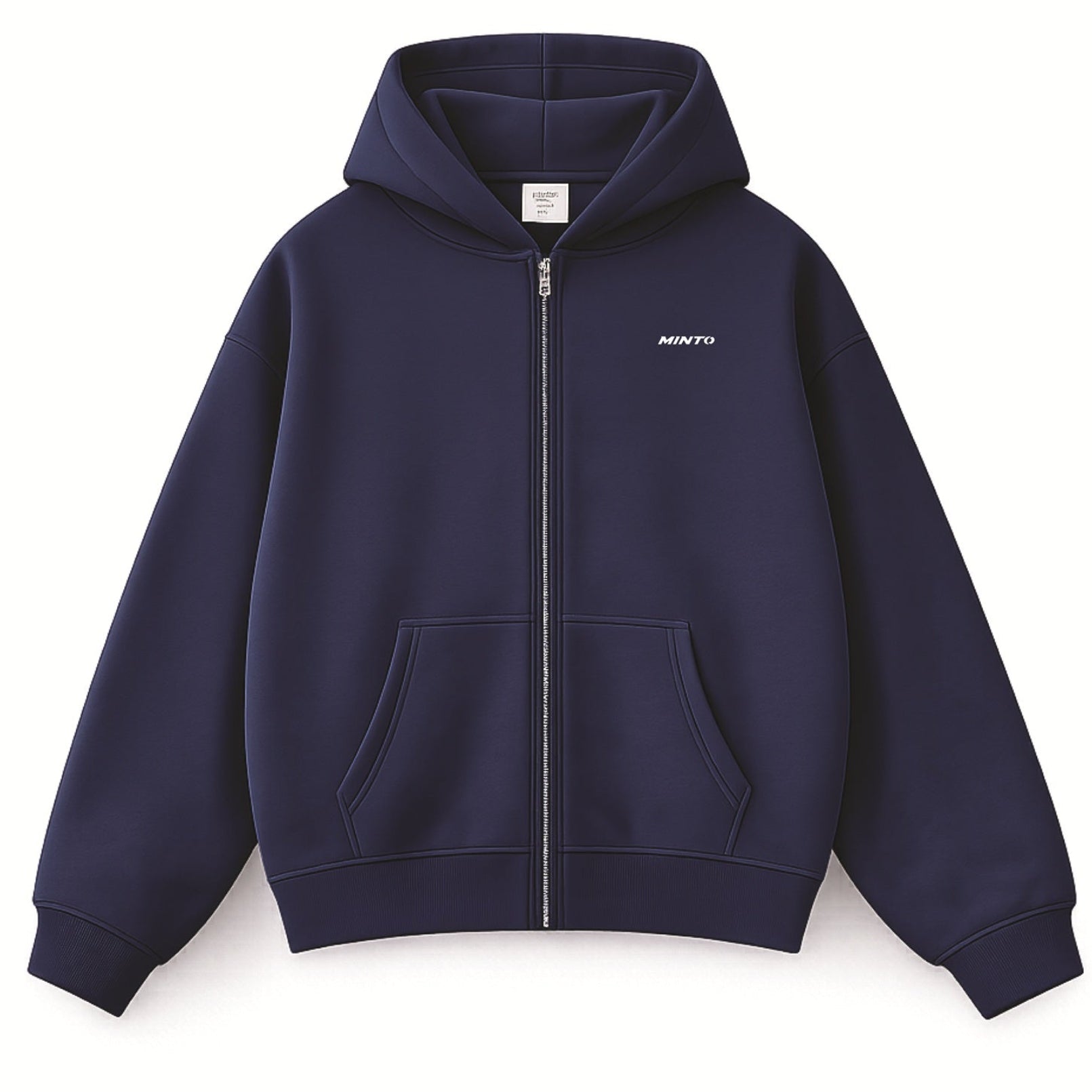 MINTO STAPLE FULL ZIPPER HOODIE (Navy)